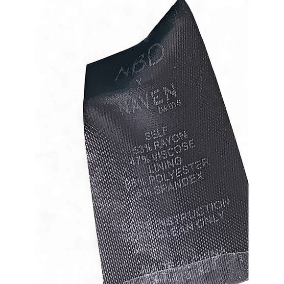 NBD x Naven Twins Emerald Halter Deep V Fit & Flare Mini Dress Party Small - Picture 11 of 11